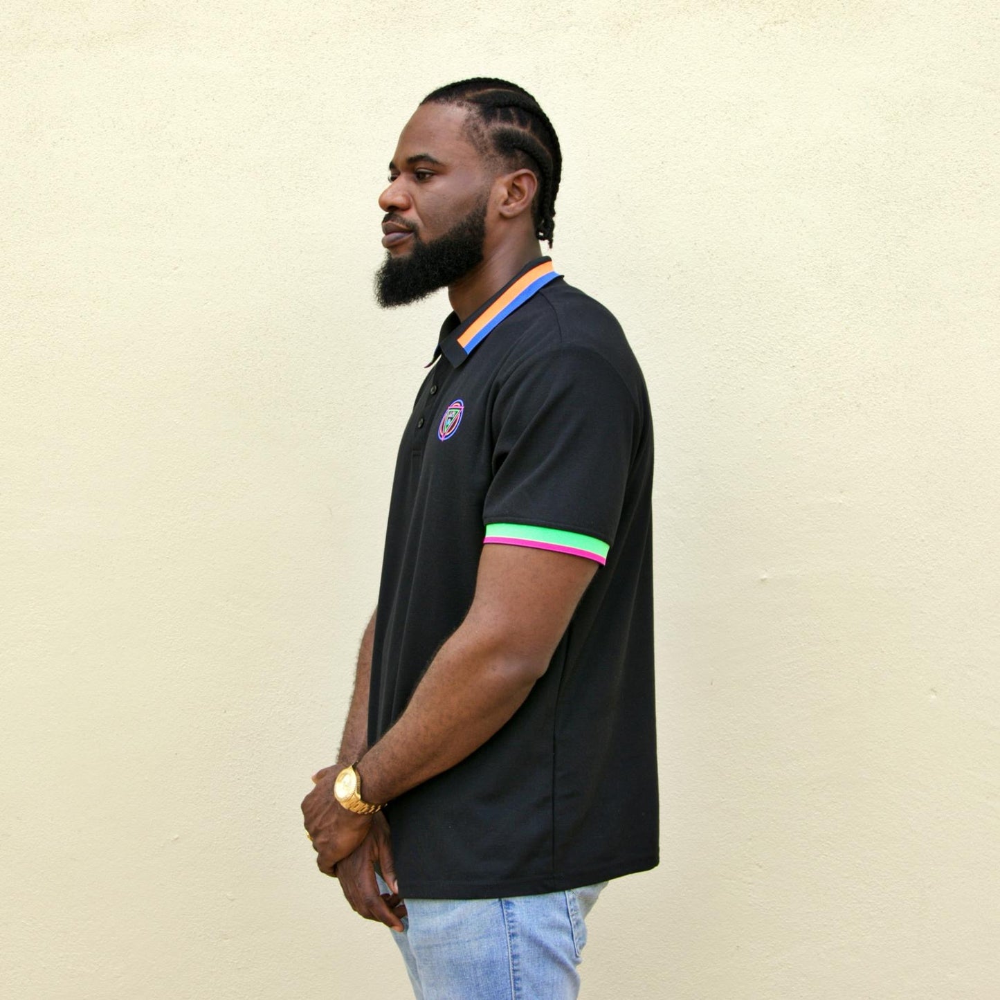 CLRD Block Collar Shirt