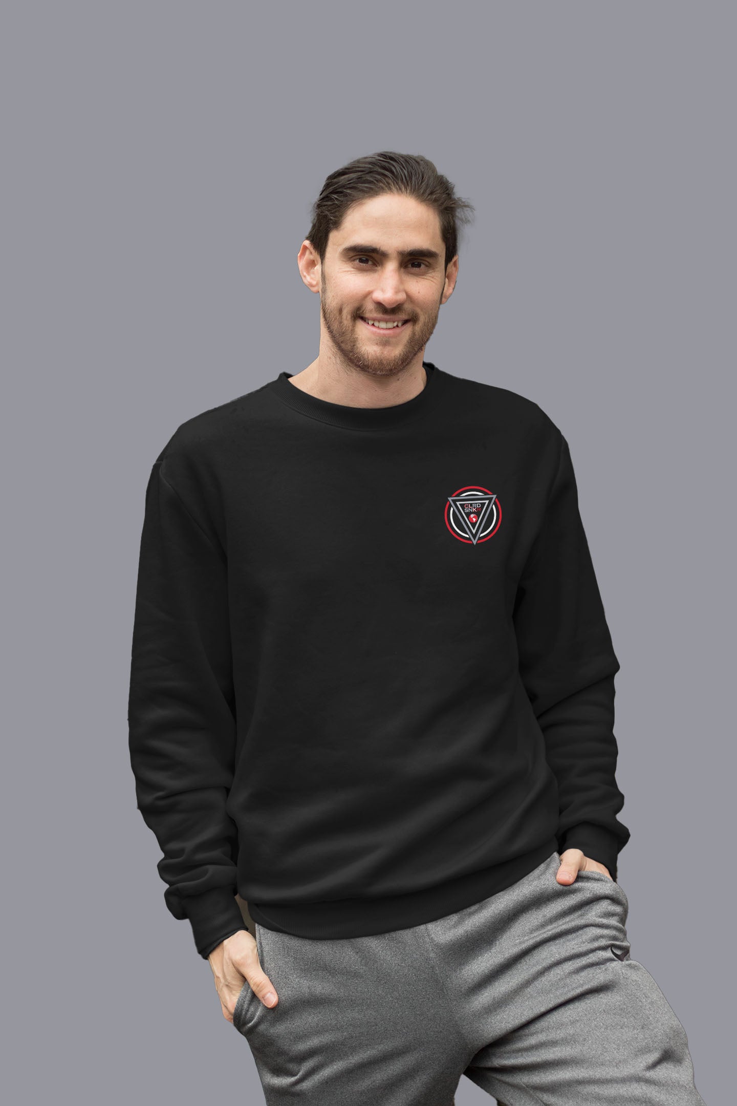 CLRD SNKR Logo Wings Sweatshirt