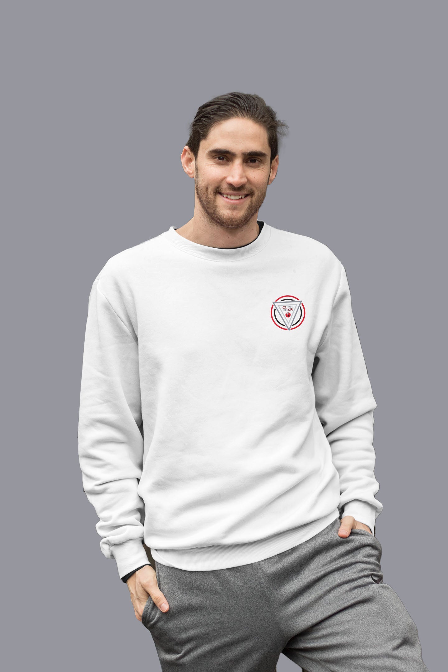 CLRD SNKR Logo Wings Sweatshirt