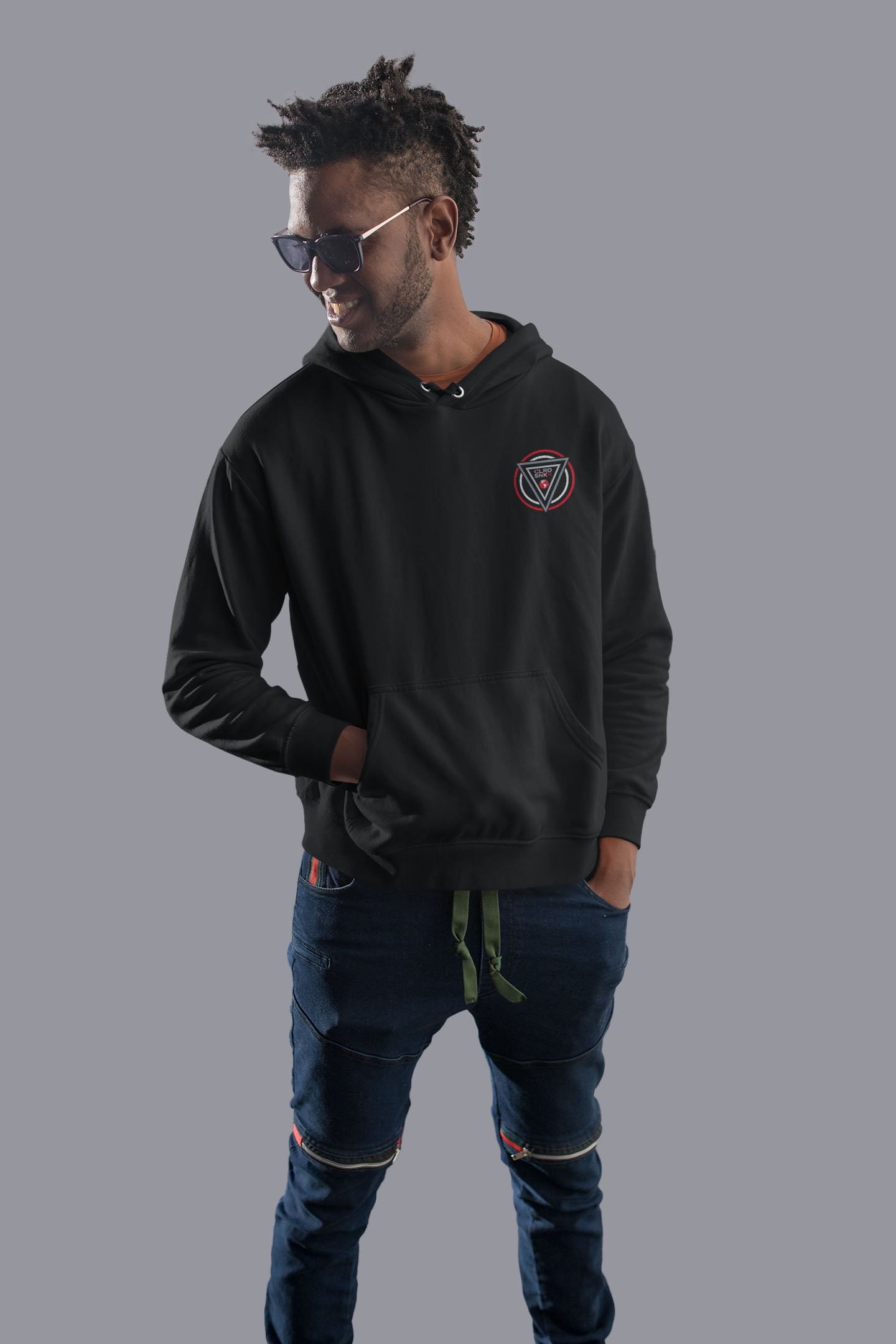 CLRD SNKR Logo Wings Hoodie