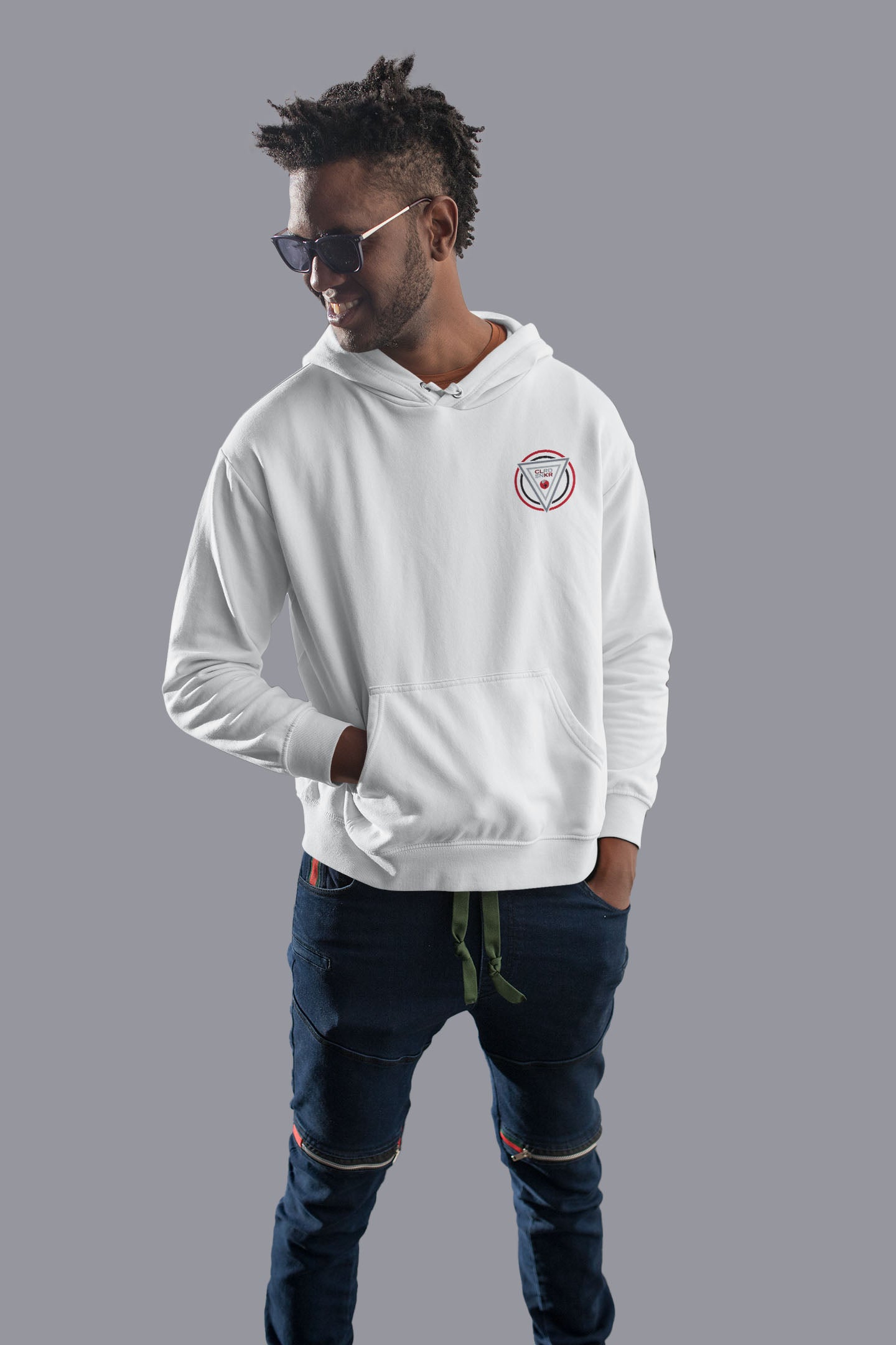 CLRD SNKR Logo Wings Hoodie