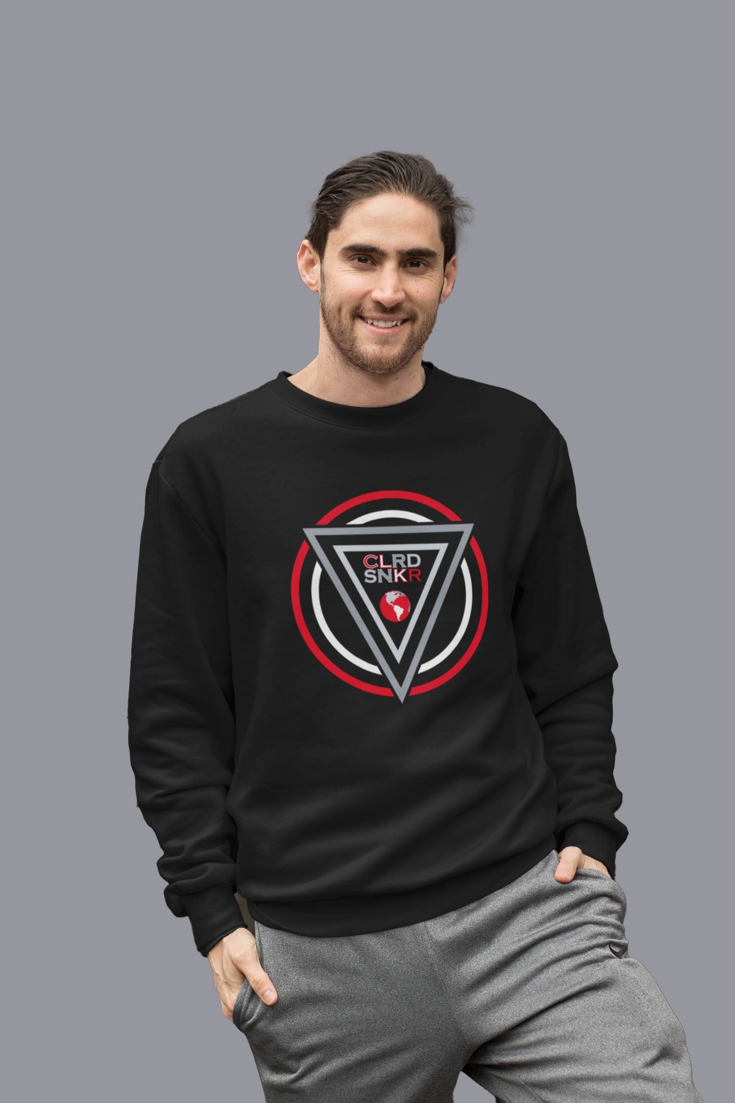 CLRD SNKR Logo Sweatshirt