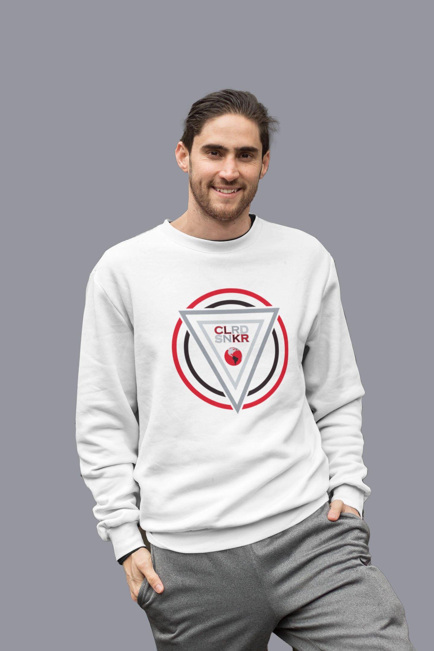CLRD SNKR Logo Sweatshirt