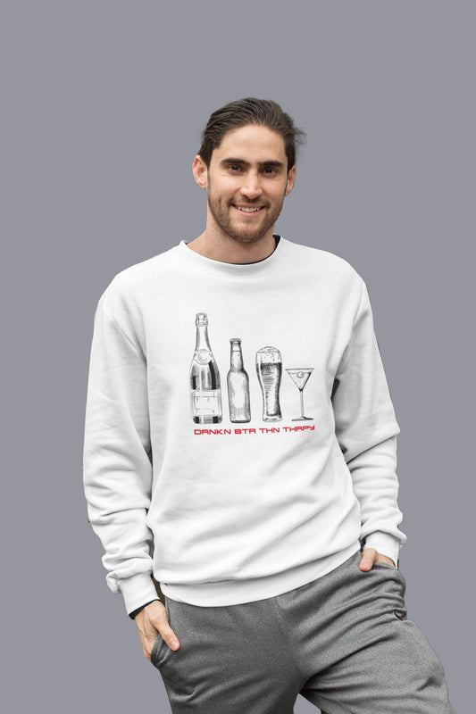 CLRD SNKR Drinking Sweatshirt
