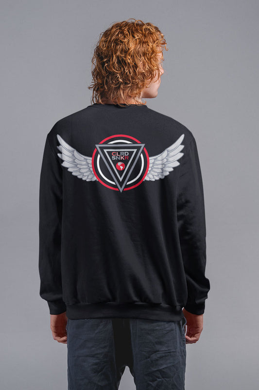 CLRD SNKR Logo Wings Sweatshirt
