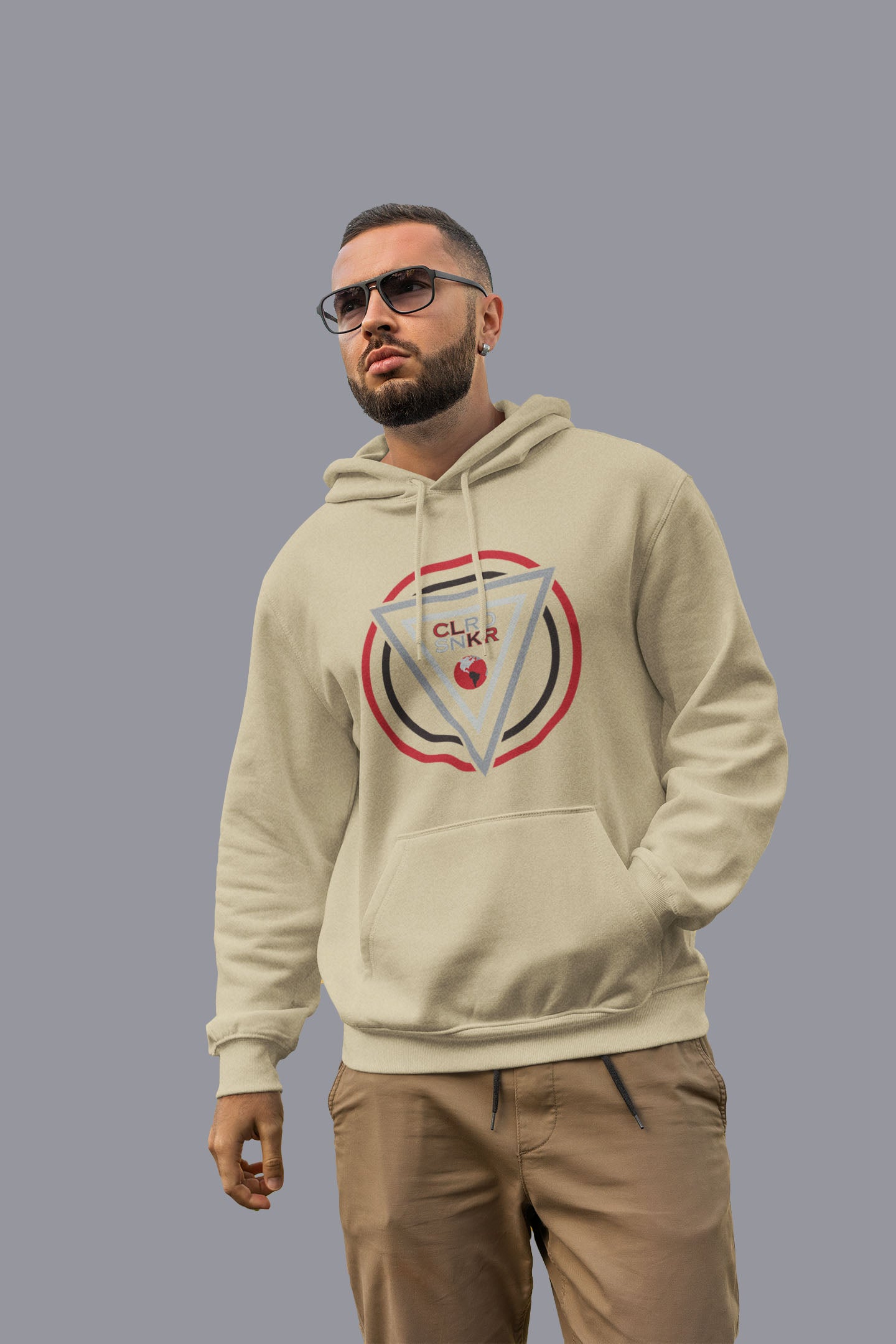 CLRD SNKR Logo Hoodie