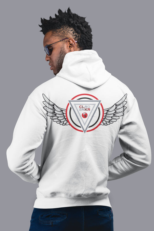 CLRD SNKR Logo Wings Hoodie