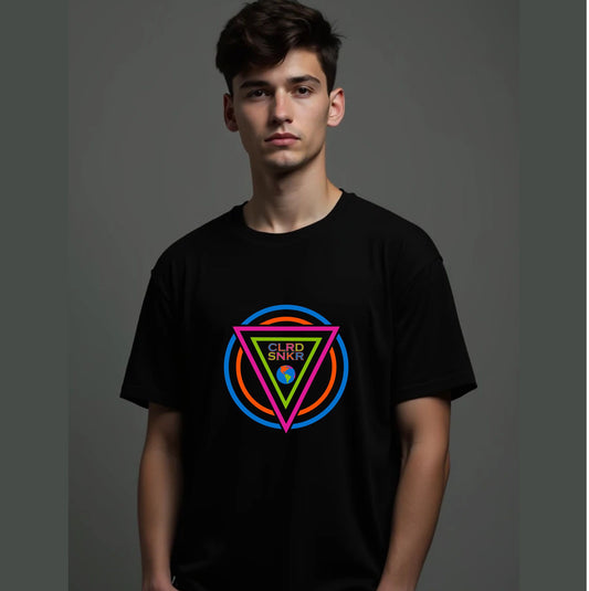 CLRD SNKR Logo Shirt Blue